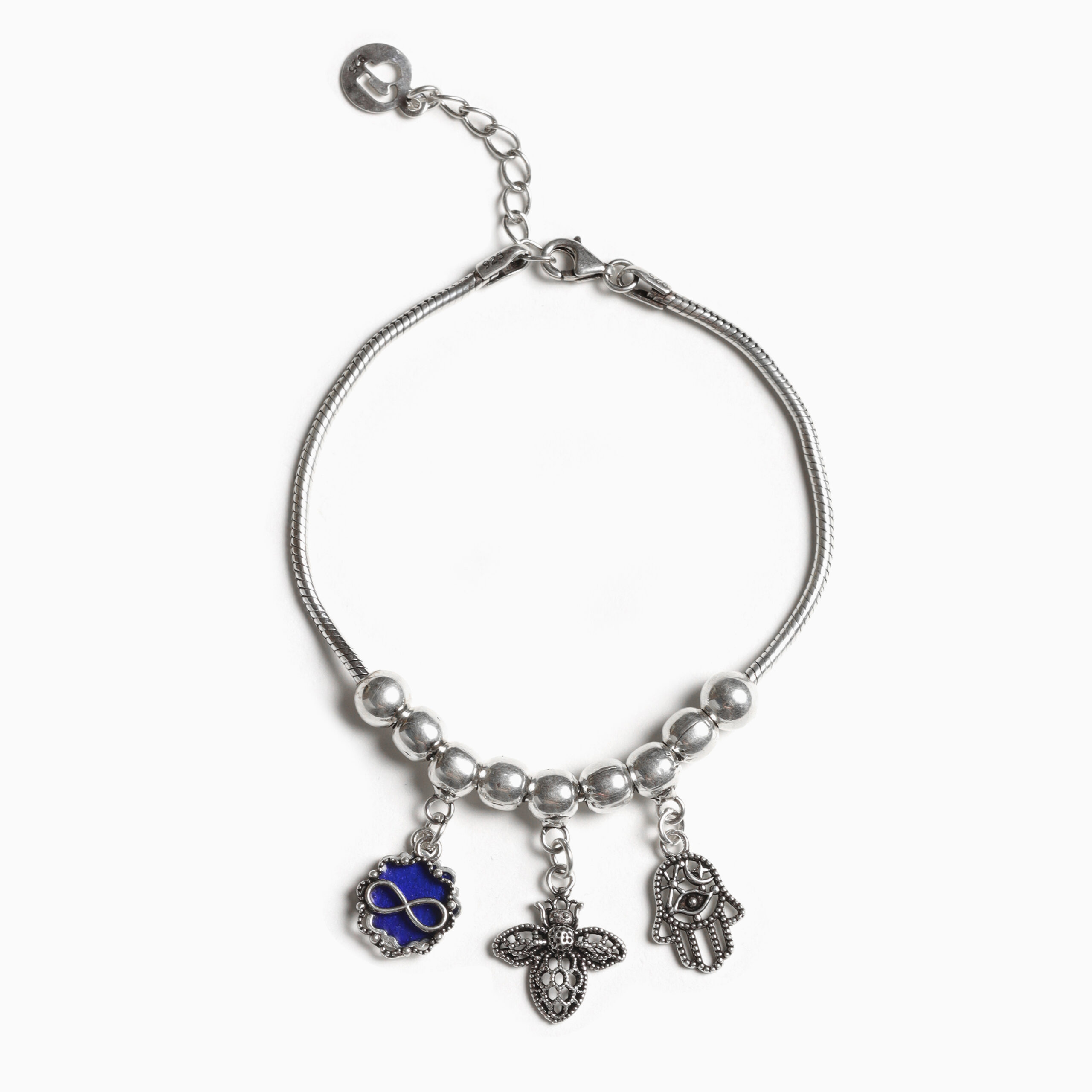 Silk Spiritual Charms Hanging Bracelet For Her