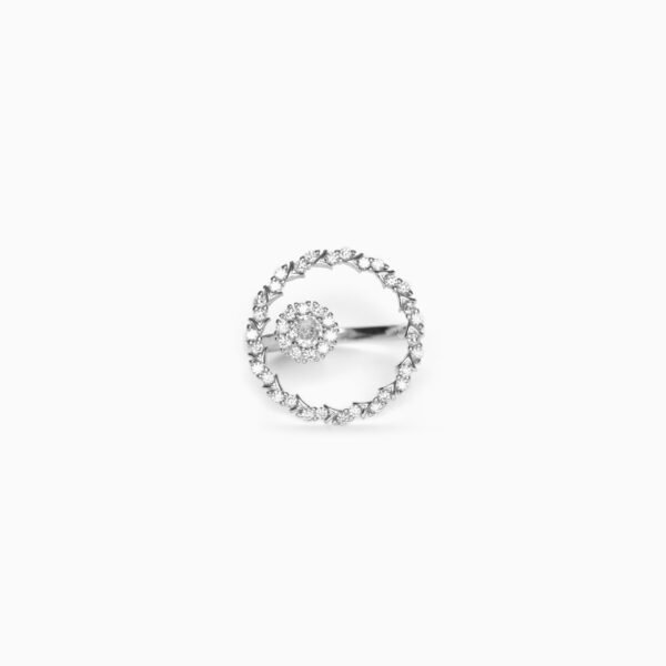 Silk Classic Zircon Ring For Her